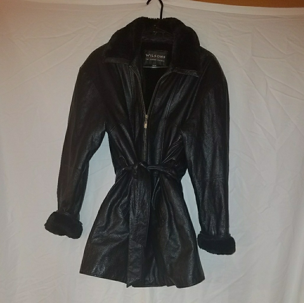 Wilson Leather faux fur lined Coat